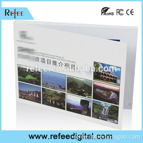 video business card,lcd video greeting card,digital video business card